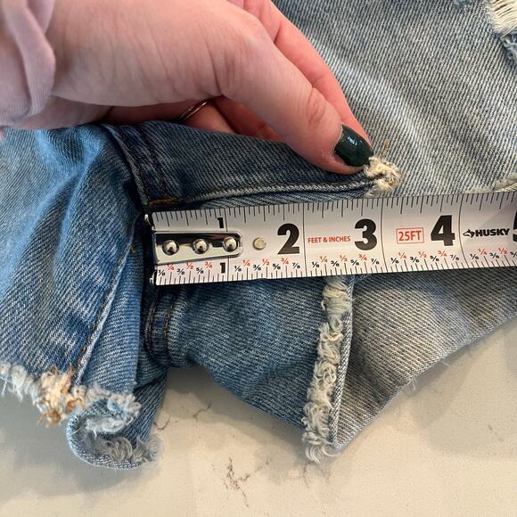 Madewell Relaxed Denim Shorts in‎ Renfield Wash Size 31 - Picture 8 of 8